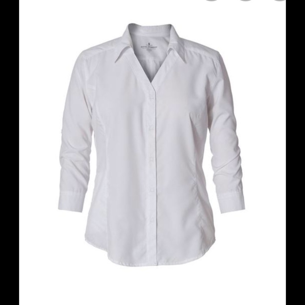 NWOT Royal Robbins White Sun Shirt